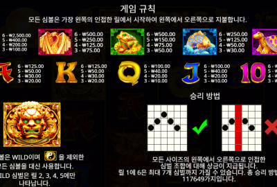 < 5 LIONS MEGAWAYS > 리뷰.